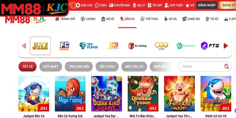 Bắn cá MM88 là trò chơi giải trí đổi thưởng trực tuyến phổ biến