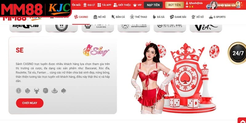 Hướng dẫn cách thức để tham gia casino MM88 đơn giản 