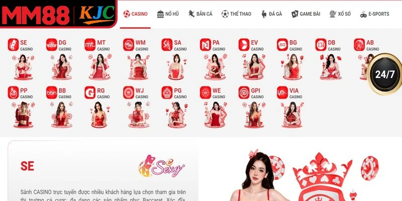 Casino MM88 nổi lên như một điểm đến đáng tin cậy và hấp dẫn