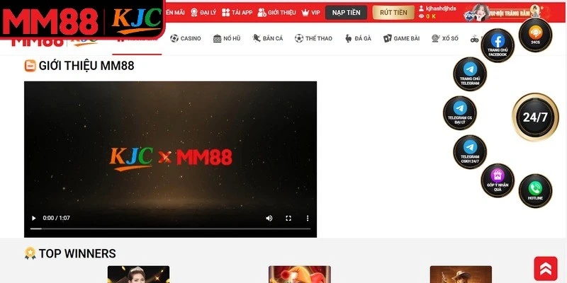 MM88 hoạt động nhiều năm trong lĩnh vực giải trí trực tuyến